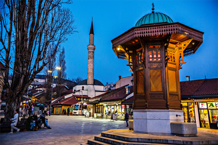 Sebilj at Baščaršija Sarajevo