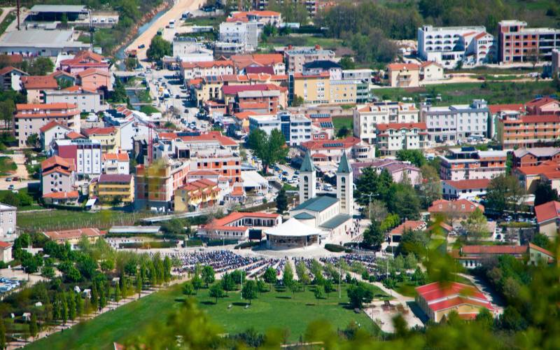 Medjugorje town near Mostar