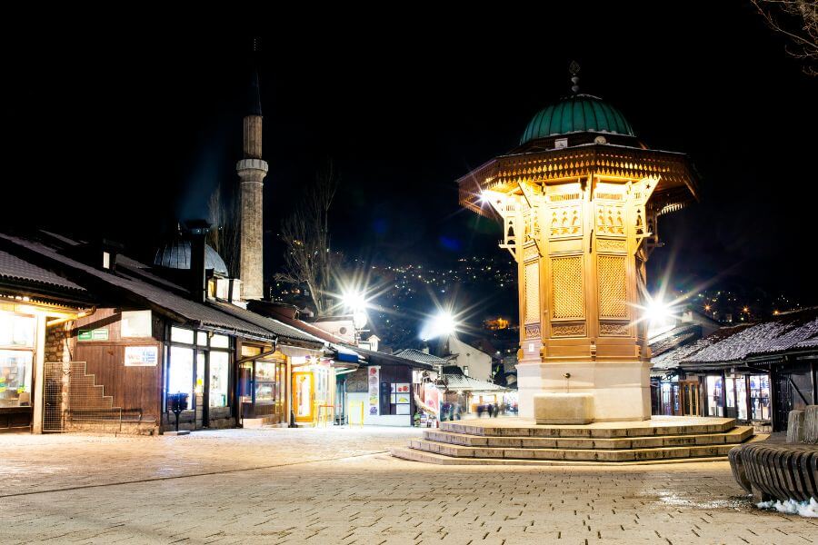 Sebilj Fountain Sarajevo