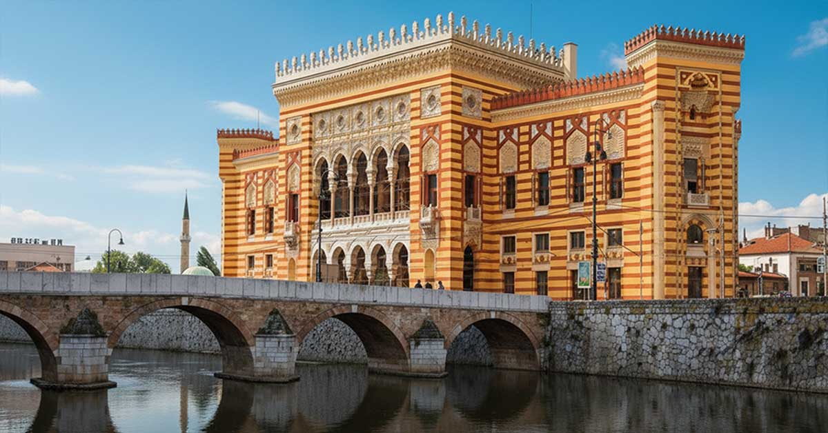 Sarajevo-City-Hall Sarajevo City Hall