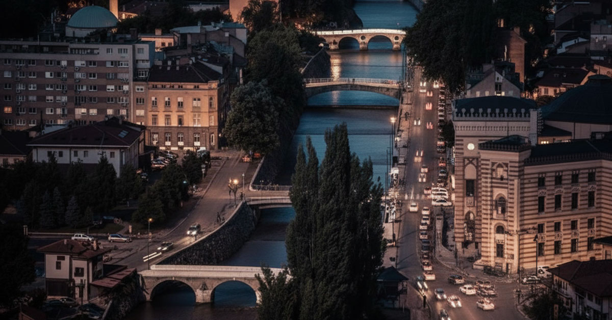 Sarajevo-bridges Bridges of Sarajevo