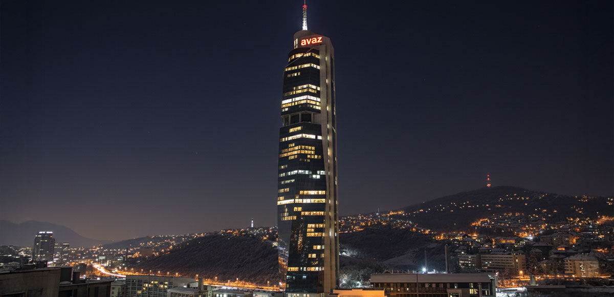 Avaz-twist-tower-night