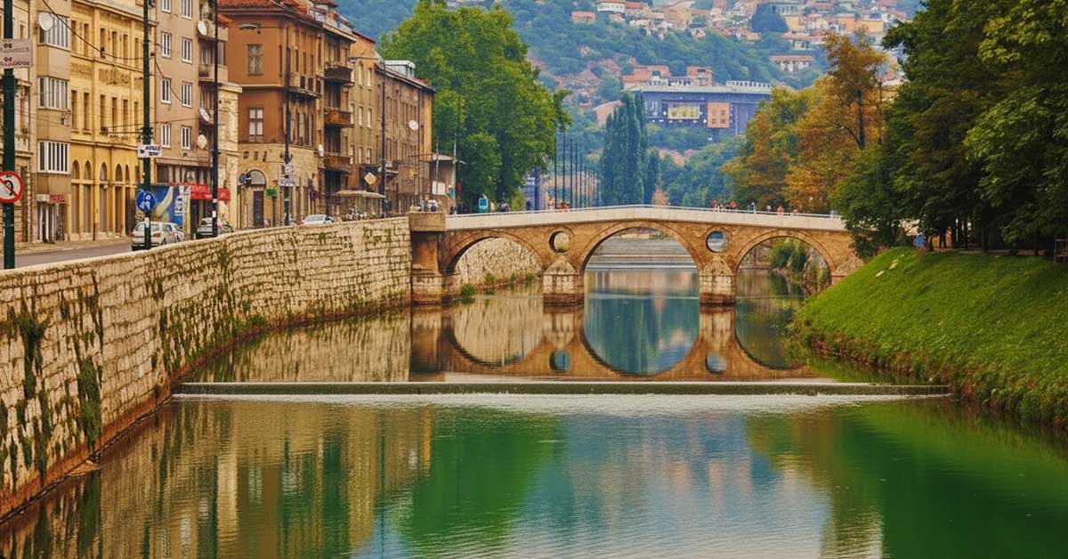 Miljacka-river Miljacka river