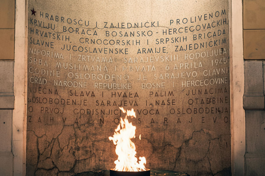 eternal-flame-sarajevo-message