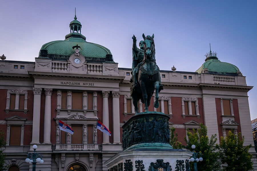 Architectural Features of Republic Square Belgrade