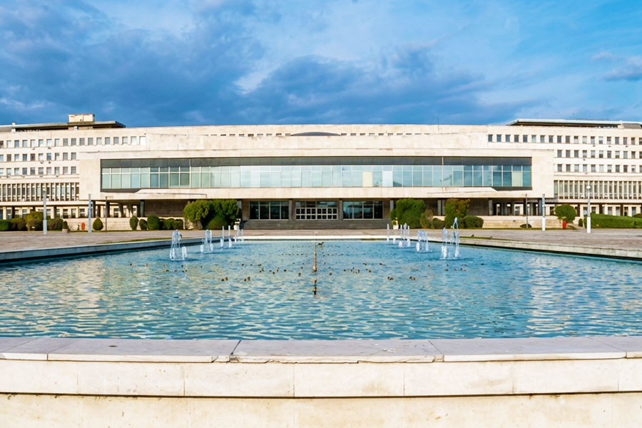 Palace of Serbia New Belgrade