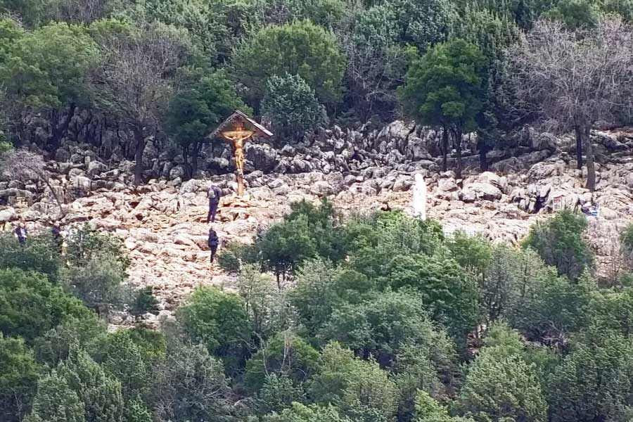 Apparition Hill in Međugorje