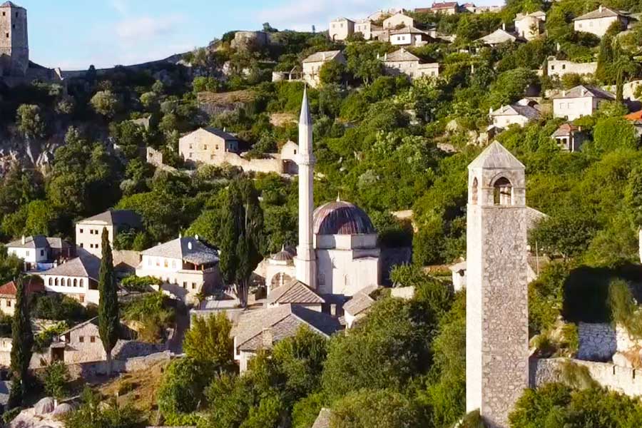 Clock Tower in Počitelj