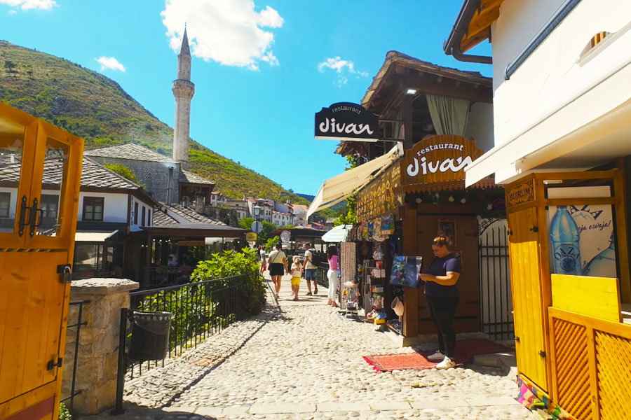 Explore Old Town Around Stari Most in Mostar