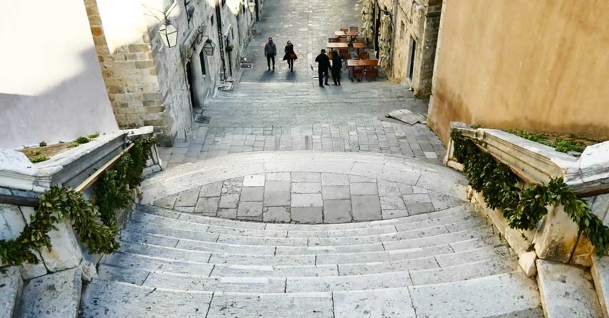 Jesuit Stairs Dubrovnik