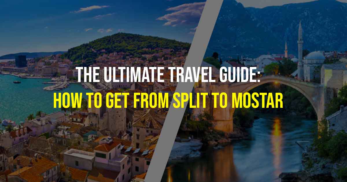 how to get from split to mostar